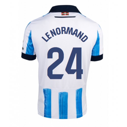 Real Sociedad Robin Le Normand #24 Domaci Dres 2023-24 Kratak Rukav